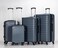 STARGOLD Luggage Set of 4, ABS Hard Shell Suitcase with Expandable Zipper, 360&deg; Spinner Wheels, Number Lock, Lightweight Trolley Travel Bag
