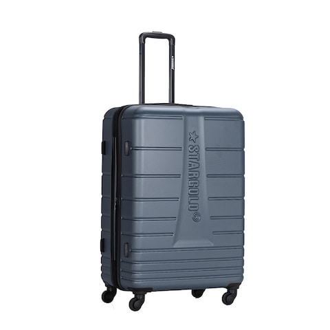 STARGOLD 4 Pack Of Hardside Spinner Number Locked Luggage Trolley