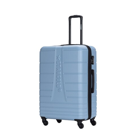 STARGOLD 4 Pack Of Hardside Spinner Number Locked Luggage Trolley