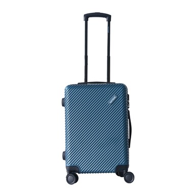 VIPTOUR Single Hardside Spinner ABS Trolley Luggage With Number Lock 20 Inches