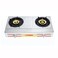 STARGOLD Gas Stove 2 Burners Stainless Steel Auto Ignition Table Top Cooker