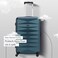 STARGOLD Luggage Set of 4, ABS Hard Shell Suitcase with Expandable Zipper, 360&deg; Spinner Wheels, Number Lock, Lightweight Trolley Travel Bag
