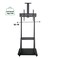 TV Floor Stand Mobile TV Bracket for 32-75 Inch Maximum Load 50KG