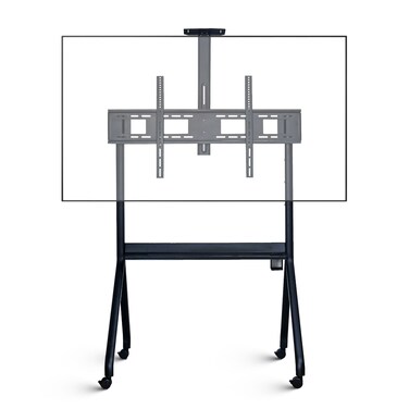 STARGOLD Mobile TV Trolley Stand, Heavy-Duty Adjustable TV Floor Mount For 60-110 Inch Maximum Load 100KG VESA 1000&times;600MM