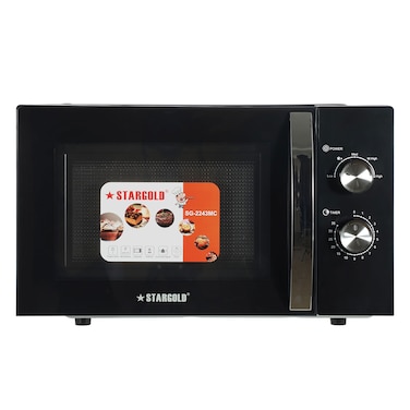 STARGOLD Microwave Oven, Mechanical Control, 25L Capacity, 850W Output, Defrost Setting, 35-Minute Timer