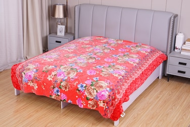 STARGOLD Blanket Single Ply Super Soft Luxury Cloudy Blanket Two Side Different Design 220*240CM 2.4KG, SG-BLC602