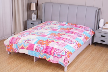 STARGOLD Blanket Single Ply Super Soft Luxury Cloudy Blanket Two Side Different Design 220*240CM 2.4KG, SG-BLC602