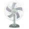STARGOLD Electric Table Fan 18 Inch 60W Electric Fan Low/Medium/High And 5 Blade Design Oscillating Fan
