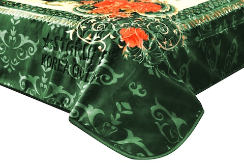 STARLIFE Single Ply Embossed Korea Quality Blanket 11 LBS 100% Polyester Suitable For Winter And Rainy Season 220*240CM, SL-BL4409