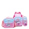 STARGOLD 3-Piece School Backpack Set 12 Inch For Girls Backpack + Lunch Bag + Pencil Case, SG-BP224