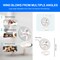 STARGOLD 12 Inch Rechargeable Table Fan With 4 SMD LED Light