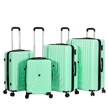 STARLIFE Suitcase Set of 4 PCS ABS Hardside Travel Luggage Bag 20/24/28/32 Inches