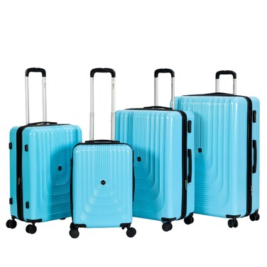 STARLIFE Suitcase Set of 4 PCS ABS Hardside Travel Luggage Bag 20/24/28/32 Inches