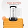 STARGOLD Single Luggage, ABS Hard Shell Suitcase With Expandable Zipper, 360&deg; Spinner Wheels, Number Lock, Lightweight Trolley Travel Bag 24 Inch