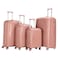 VIPTOUR Luggage Set of 4 PCS PP Softside Travel Luggage Bag With 8 Wheels 20/24/28/32 Inches