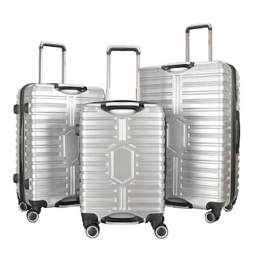 STARGOLD  3PCS TPC Hard Side Trolley Luggage Spinner Wheels TSA Lock 20/24/28 Inches