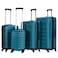 STARGOLD Luggage Set of 4, ABS Hard Shell Suitcase with Expandable Zipper, 360&deg; Spinner Wheels, Number Lock, Lightweight Trolley Travel Bag