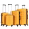 STARGOLD Luggage Set of 4, ABS Hard Shell Suitcase with Expandable Zipper, 360&deg; Spinner Wheels, Number Lock, Lightweight Trolley Travel Bag