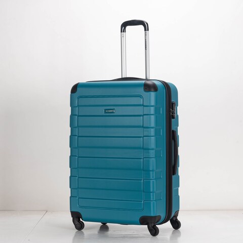 STARGOLD 4 Pack Of Hardside Spinner Number Locked Luggage Trolley
