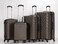 STARGOLD Luggage Set of 4, ABS Hard Shell Suitcase with Expandable Zipper, 360&deg; Spinner Wheels, Number Lock, Lightweight Trolley Travel Bag