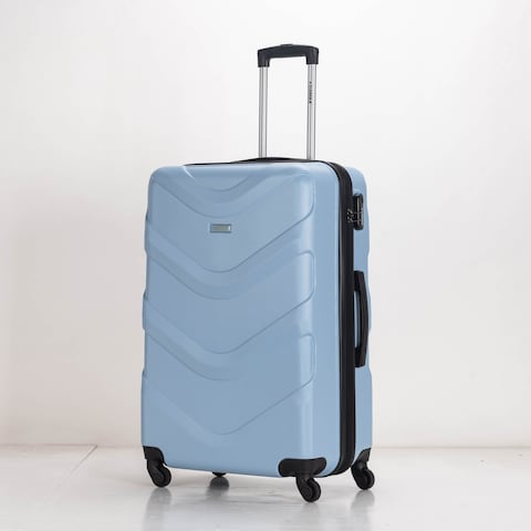 STARGOLD 4 Pack Of Hardside Spinner Number Locked Luggage Trolley