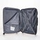 STARGOLD 4 Pack Of Hardside Spinner Number Locked Luggage Trolley