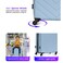 STARGOLD Luggage Set of 4, ABS Hard Shell Suitcase with Expandable Zipper, 360&deg; Spinner Wheels, Number Lock, Lightweight Trolley Travel Bag
