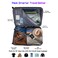 STARGOLD Luggage Set of 4, ABS Hard Shell Suitcase with Expandable Zipper, 360&deg; Spinner Wheels, Number Lock, Lightweight Trolley Travel Bag