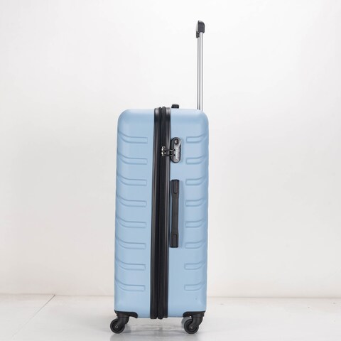 STARGOLD 4 Pack Of Hardside Spinner Number Locked Luggage Trolley