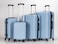 STARGOLD 4 Pack Of Hardside Spinner Number Locked Luggage Trolley