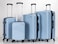 STARGOLD 4 Pack Of Hardside Spinner Number Locked Luggage Trolley