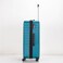 STARGOLD 4 Pack Of Hardside Spinner Number Locked Luggage Trolley