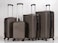 STARGOLD 4 Pack Of Hardside Spinner Number Locked Luggage Trolley