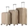 VIPTOUR Luggage Set of 3 PCS PP Softside 8 Wheels Travel Luggage Bag With Strong Zipper 20/24/28 Inches