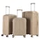 VIPTOUR Luggage Set of 3 PCS PP Softside 8 Wheels Travel Luggage Bag With Strong Zipper 20/24/28 Inches