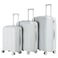 مجموعة حقائب سفر VIPTOUR مكونة من 3 قطع، مصنوعة من مادة البولي بروبيلين الناعمة، مزودة بثماني عجلات وسحاب متين، متوفرة بأحجام 20/24/28 بوصة.