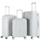 مجموعة حقائب سفر VIPTOUR مكونة من 3 قطع، مصنوعة من مادة البولي بروبيلين الناعمة، مزودة بثماني عجلات وسحاب متين، متوفرة بأحجام 20/24/28 بوصة.
