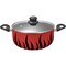 STARGOLD 10 PCS Non-Stick Cookware Set Lid Non-Stick ‎Aluminum Cookware Set With Crack Coating Cooking Set