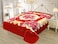 STARLIFE Single Ply Embossed Korea Quality Blanket 14 LBS 100% Polyester Suitable For Winter And Rainy Season 220*240CM, SL-BL4411