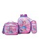 STARGOLD 3-Piece School Backpack Set 12 Inch For Girls Backpack + Lunch Bag + Pencil Case, SG-BP224