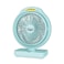 STARGOLD Rechargeable LED Mini Fan, 3600 mAh Battery, 3-speed settings, SMD Light,10-Hour Working Time, Portable Cooling Fan with Rotation, Ideal For Home, Office and Travel SG-5606