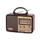 STARGOLD Portable Multifunction Radio, FM/AM/SW Radio, Powerful Speaker, USB/TF Music Player, Bluetooth TWS Connect, 2000mAh Big Battery
