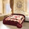 STARLIFE Single Ply Raschel Premium Quality Blanket 160CM &times; 220CM 7 LBS, 100% SPUN YARN Virgin Polyester Materials, SL-BL5510