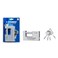 STARGOLD 100MM Heavy Duty Top Security Padlock, Anti-Cut Hardened Steel Lock With 4 Keys, SG-LS100