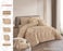 STARGOLD 8 Piece King Size comforter Set Soft Fabric Comforter Set For Bedroom Includes Comforter Bedsheet Pillow Sham Pillow Case &amp; Cushion