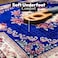 STARGOLD Luxurious Embossed Indoor Floor Carpet Bedroom and Living Room Rug Anti Slip Floor Carpets 180x200 cm SG-P016