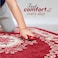 STARGOLD Luxurious Embossed Indoor Floor Carpet Bedroom and Living Room Rug Anti Slip Floor Carpets 200x300 cm SG-P017