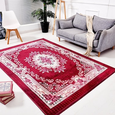 STARGOLD Luxurious Embossed Indoor Floor Carpet Bedroom and Living Room Rug Anti Slip Floor Carpets 200x300 cm SG-P017