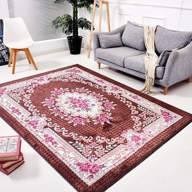STARGOLD Luxurious Embossed Indoor Floor Carpet Bedroom and Living Room Rug Anti Slip Floor Carpets 200x300 cm SG-P017