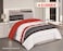 STARGOLD Microfiber Solid 6 Pieces Comforter Set Fitted Sheet, Pillow Sham, Pillow Case Comforter 240X220 CM King Size Mattress SG-CP2014 Print6-72